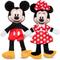 Show in main carousel: Disney Classics Mickey & Friends Mickey Mouse & Minnie Mouse Squeaky Plush Dog Toys, 12-in, 2 count slide 3 of 5
