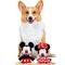 Show in main carousel: Disney Classics Mickey & Friends Mickey Mouse & Minnie Mouse Squeaky Plush Dog Toys, 12-in, 2 count slide 4 of 5