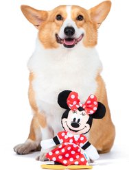 Disney Classics Mickey & Friends Minnie Mouse Squeaky Plush Dog Toy, 12-in slide 2 of 5