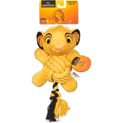 Disney Classics Disney Classics The Lion King Simba Squeaky Plush Dog Toy, 9-in