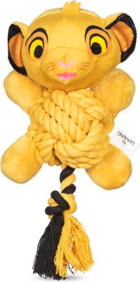 Show full view: Disney Classics The Lion King Simba Squeaky Plush Dog Toy, 9-in slide 3 of 5