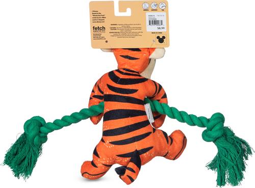 Show full view: Disney Classics Winnie The Pooh Tigger On Rope Branch Squeaky Plush Dog Toy, 12-in slide 2 of 6