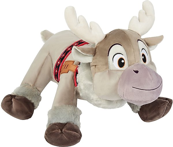 Disney Christmas Frozen's Sven Jumbo Plush Squeaky Dog Toy, X-Large
