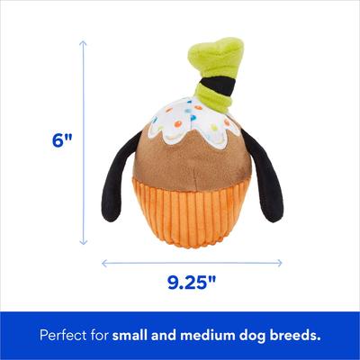 Show full view: Disney Goofy Cupcake Plush Squeaky Dog Toy slide 2 of 5