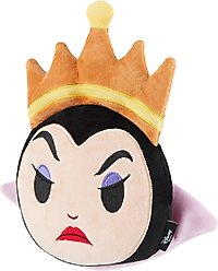 Disney Halloween Villains Evil Queen Round Plush Squeaky Dog Toy