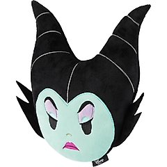 Disney Halloween Villains Maleficent Round Plush Squeaky Dog Toy