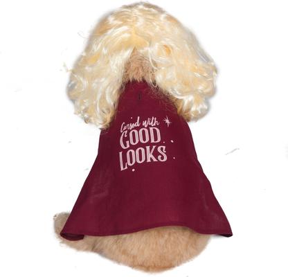 Show full view: Disney Hocus Pocus Halloween Sarah Sanderson Cape & Pet Wig Dog Costume with PVC Bag & Insert Card, Large slide 3 of 7
