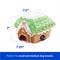 Show in main carousel: Disney Christmas Holiday Mickey & Minnie Mouse Gingerbread House Hide & Seek Puzzle Plush Squeaky Dog Toy, Small/Medium slide 2 of 7
