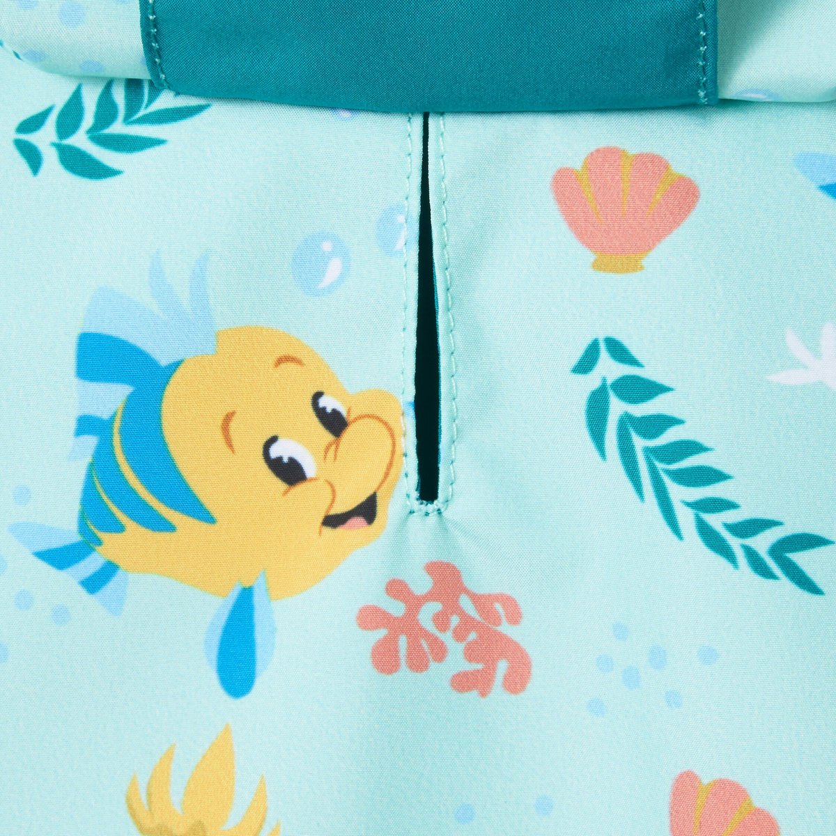 Disney Lightweight Flounder Print Dog & Cat Raincoat