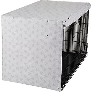 Disney Mickey Mouse Crosshatch Dog Crate Cover, 42-inch