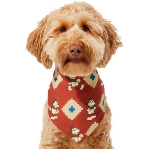 Disney Mickey Mouse Southwest Patterned Dog & Cat Bandana, Medium/Large