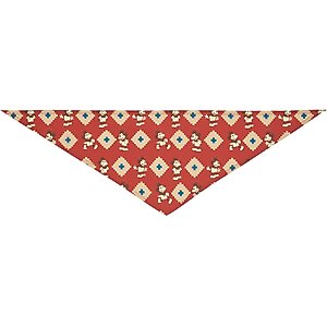 Disney Mickey Mouse Southwest Patterned Dog & Cat Bandana, Medium/Large