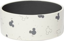 Disney Mickey Mouse Watercolor Silhouette No-Skid Ceramic Dog & Cat Bowl, Small: 1.5 cup slide 1 of 6