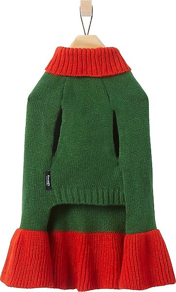 Show full view: Disney Minnie Mouse "Love, Peace, Joy" Dog & Cat Sweater Dress, XX-Large slide 4 of 9