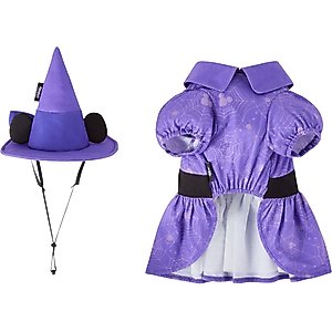Disney Minnie Mouse Witch Dog & Cat Costume, Medium