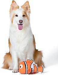 DISNEY PIXAR Finding Nemo Nemo Squeaky Plush Dog Toy, 9-in slide 2 of 5