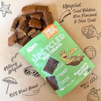 Show full view: Disney Table Scraps Finding Nemo Vegan Surf-N-Turf Recipe Plant Based Upcycled Dog Treats, 5-oz bag slide 5 of 8