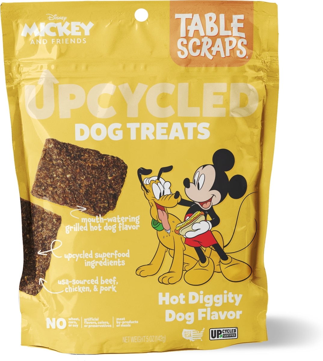 DISNEY TABLE SCRAPS Mickey Mouse Hot Diggity Dog Recipe Upcycled
