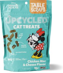 Disney Table Scraps Minnie Mouse Chicken Mac & Cheese Recipe Upcycled Cat Treats, 3-oz bag