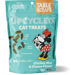 Disney Table Scraps Minnie Mouse Chicken Mac & Cheese Recipe Upcycled Cat Treats, 3-oz bag