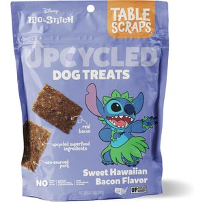 Disney Table Scraps Stitch Sweet Hawaiian Bacon Flavor Upcycled Dog Treats, 5-oz bag