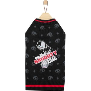 Disney Villains "Naughty List" Dog & Cat Sweater, XX-Large