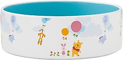 Disney Winnie the Pooh Non-Skid Ceramic Dog & Cat Bowl, Medium: 5 cup