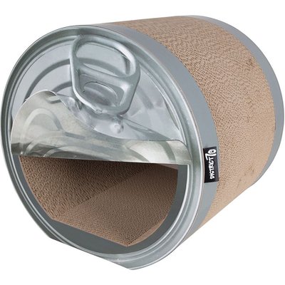 District 70 District 70 CAN Perfect Hiding Spot Funny Cat Scratcher, Grey