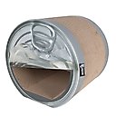 District 70 CAN Perfect Hiding Spot Funny Cat Scratcher, Grey