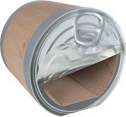 District 70 CAN Perfect Hiding Spot Funny Cat Scratcher, Grey slide 2 of 9