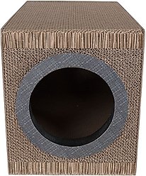 District 70 MIXTAPE Retro Cardboard Cat Scratcher, Large, Black slide 2 of 8
