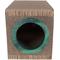 Show in main carousel: District 70 MIXTAPE Retro Cardboard Cat Scratcher, Large, Emerald slide 2 of 7