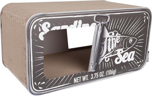 Show full view: District 70 SARDINE Cardboard Cat Scratcher, Black slide 3 of 10