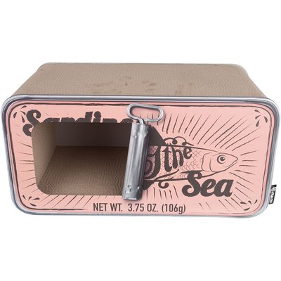 District 70 District 70 SARDINE Cardboard Cat Scratcher, Pink