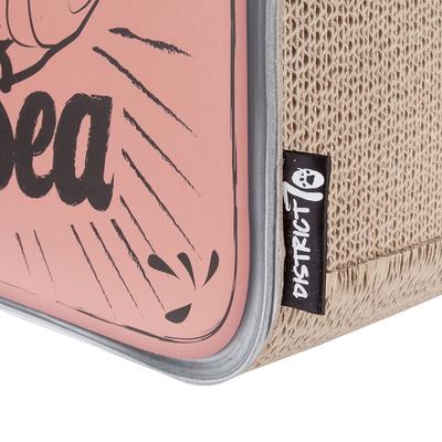 Show full view: District 70 SARDINE Cardboard Cat Scratcher, Pink slide 4 of 9