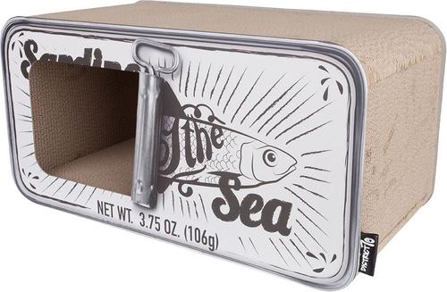 Show full view: District 70 SARDINE Cardboard Cat Scratcher, White slide 2 of 9