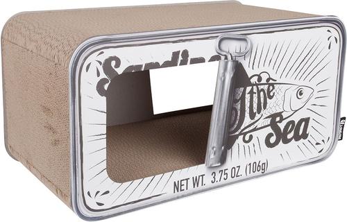 Show full view: District 70 SARDINE Cardboard Cat Scratcher, White slide 3 of 9