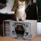 Show in main carousel: District 70 WHISKER Cardboard Cat Scratcher, White slide 3 of 3