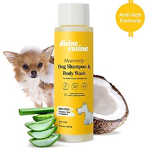 Divine Canine Anti-Itch Heavenly Coconut, Aloe & Vitamin E Dog Shampoo, 13.5-fl oz bottle