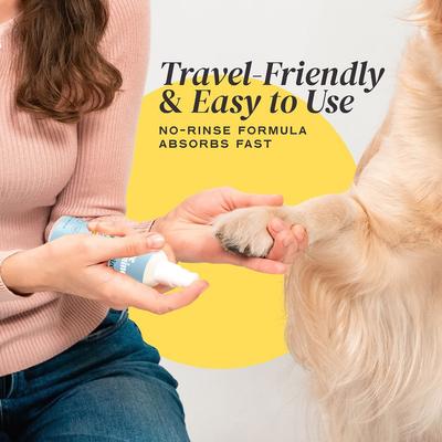 Show full view: Divine Canine Coconut-Moisturizing Paw Sanitizer Spritz, Anti-Bacterial & Anti-Fungal Alchohol-Free Dog Paw Cleaner, 5.1-fl oz spray slide 6 of 10