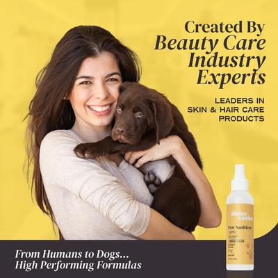 Show full view: Divine Canine Original Paw Sanitizer Spritz, Anti-Bacterial & Anti-Fungal Alcohol-Free Dog Paw Cleaner, 5.1-fl oz bottle slide 4 of 9