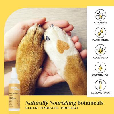 Show full view: Divine Canine Original Paw Sanitizer Spritz, Anti-Bacterial & Anti-Fungal Alcohol-Free Dog Paw Cleaner, 5.1-fl oz bottle slide 2 of 9