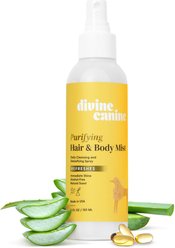 Divine Canine Purifying Hair & Body Mist, Alcohol-Free Cleansing & Detoxifying Dog Spray, 5.1-fl oz bottle