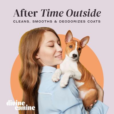 Show full view: Divine Canine Purifying Hair & Body Mist, Alcohol-Free Cleansing & Detoxifying Dog Spray, 5.1-fl oz bottle slide 6 of 10