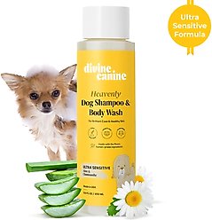 Divine Canine Ultra Sensitive Heavenly Aloe & Chamomile Dog Shampoo, 13.5-fl oz bottle