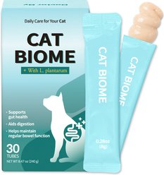 Doctor By Cat Biome Probiotics Digestive Health Chicken Flavored Lickable Supplement for Cats, 30 count