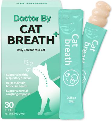 DOCTOR BY Cat Breath Respiratory Care Chicken Flavored Lickable