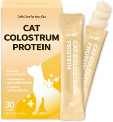 Doctor By Cat Colostrum Protein Milk Replacer Lickable Supplement for Kittens, 30 count
