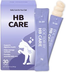 Doctor By HB Care Cat Hairball Control Chicken Flavored Lickable Supplement for Cats, 30 count