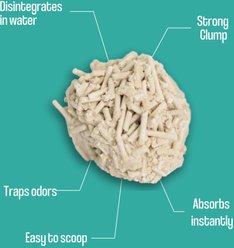 Dofu Cat Unscented Cereal Clumping Tofu Cat Litter, 5.5-lb bag slide 2 of 8